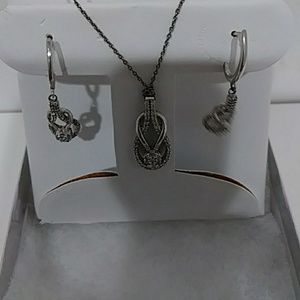 Sandal style set jelwelry